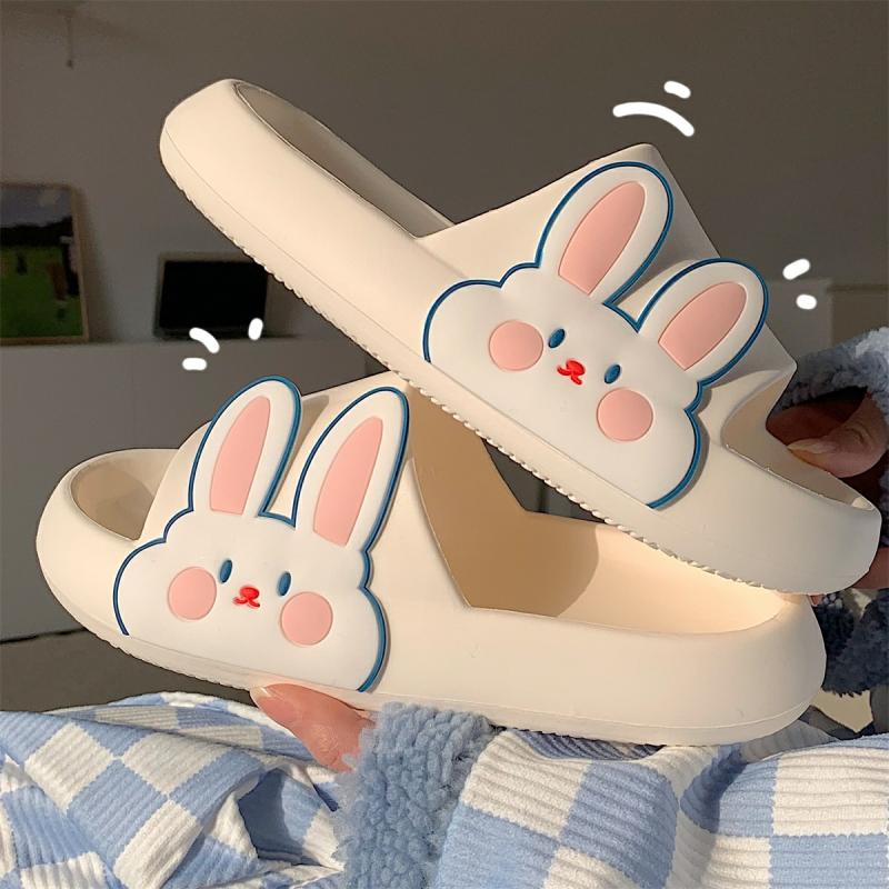 Kawaii Soft Cute Rabbit Cloud Slippers – Limited Edition  |  Slippers