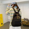 Kawaii Solid Color Korea Style Canvas Backpack  |  Bags