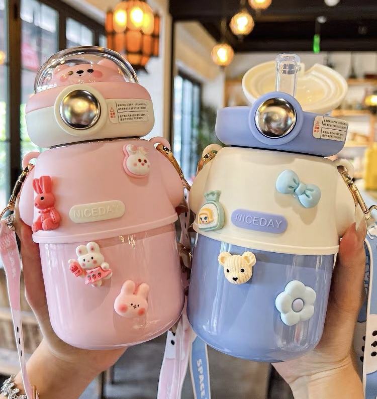 Kawaii Space Bear Thermos Bottle – Limited Edition  |  Bottles