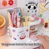 Kawaii Stationery Storage Box Pen Organizer  |  Desk Organizers