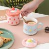 Kawaii Strawberry Cake Ceramic Cup – Limited Edition  |  Bottles