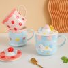 Kawaii Strawberry Cake Ceramic Cup – Limited Edition  |  Bottles