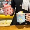 Kawaii Strawberry Cake Ceramic Cup – Limited Edition  |  Bottles