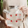 Kawaii Strawberry Glass Tea Pot – Limited Edition  |  Bottles