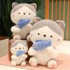 Kawaii Therapy Cat Fish Plush Doll (45Cm) – Limited Edition  |  Giant Stuffed Animals