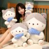 Kawaii Therapy Cat Fish Plush Doll (45Cm) – Limited Edition  |  Giant Stuffed Animals