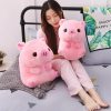 Kawaii Therapy Chubby Pink Pig Plush (40Cm)  |  Cute Stuffed Animals