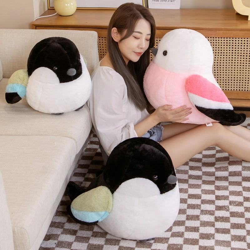 Kawaii Therapy Chubby Sparrow Plush – Jumbo Edition  |  Giant Stuffed Animals