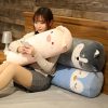 Kawaii Therapy Cute Animal Roll Pillows  |  Giant Stuffed Animals