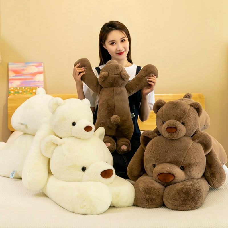 Kawaii Therapy Lazy Long Bear Plush (90Cm) – Jumbo Edition  |  Giant Stuffed Animals