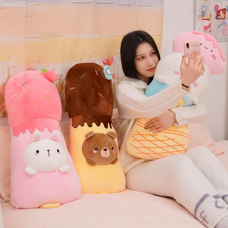 Kawaii Therapy Mochi Animal Long Pillow (70Cm) – Special Edition  |  Cat