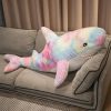 Kawaii Therapy Rainbow Shark Plush (110Cm) – Jumbo Edition  |  Cute Stuffed Animals