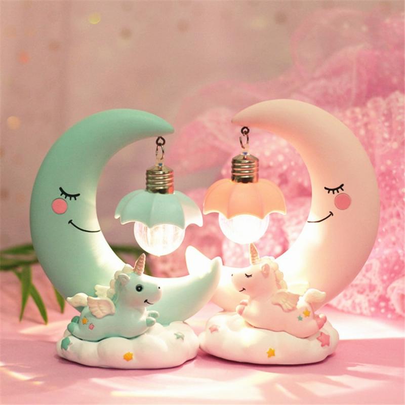 Kawaii Unicorn Moon Lamp – Limited Edition  |  Kawaii Lamps