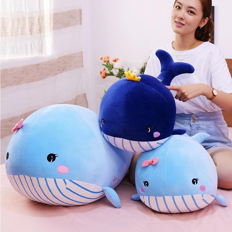 Kawaii Whale Plush Jumbo Edition (90Cm)  |  Cute Stuffed Animals