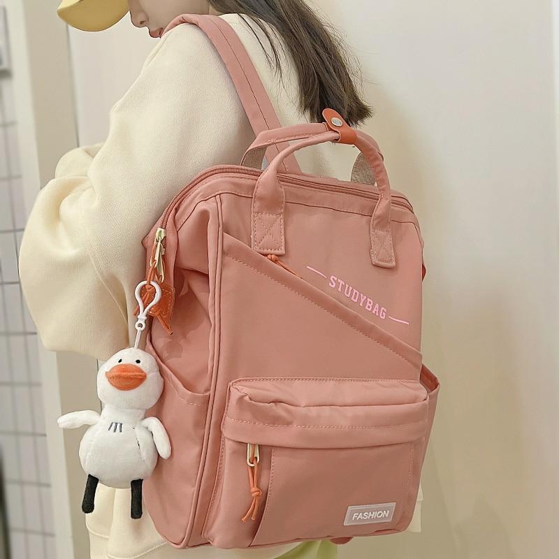 Kawaii College Korea Style Student Backpack – Limited Edition  |  Bags