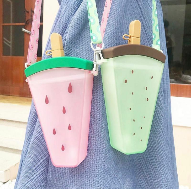 Kawaii Ice Cream Fruit Bottle (350Ml)  |  Bottles