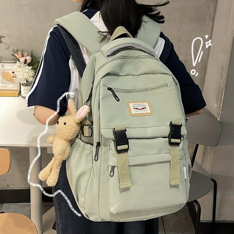 Kawaii Korean Large Capacity College Backpack – Limited Edition  |  Bags