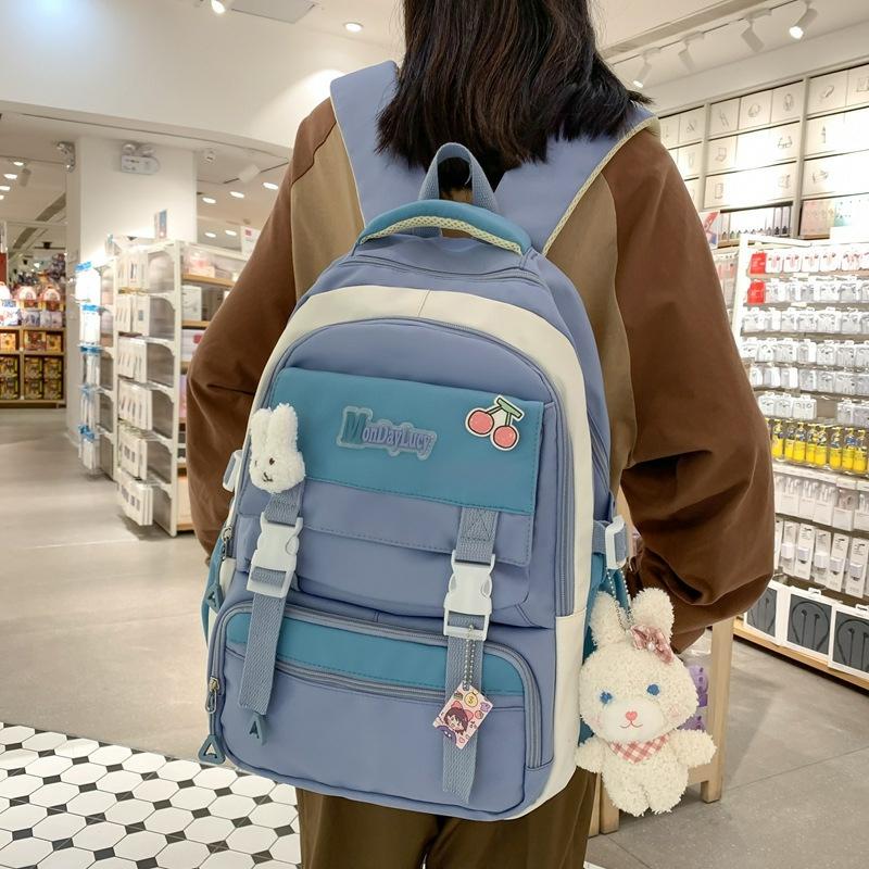 Kawaii Pastel Style Large Capacity College Backpack  |  Bags