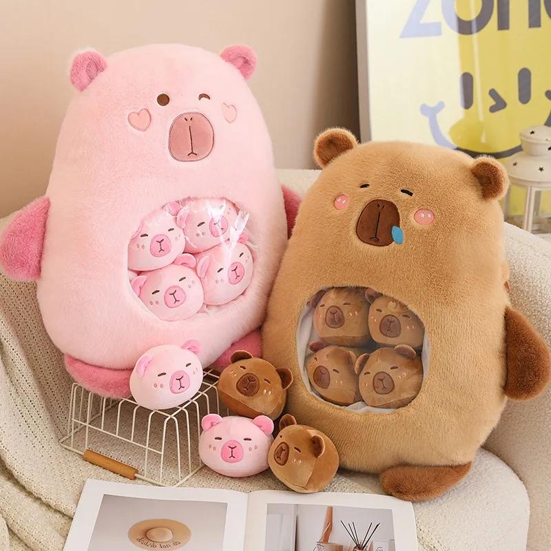 A Bag Of Capybara Pig Animal Dolls – Special Edition  |  Cute Stuffed Animals