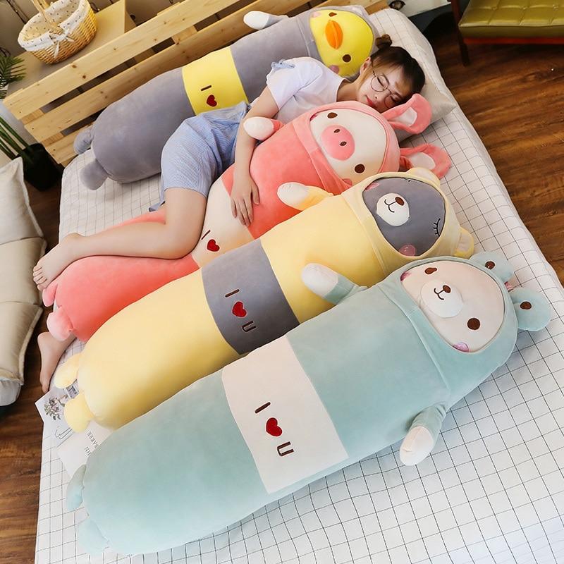 Kawaii Animal Roll Plush Collection (90Cm) – Limited Edition  |  Pillows