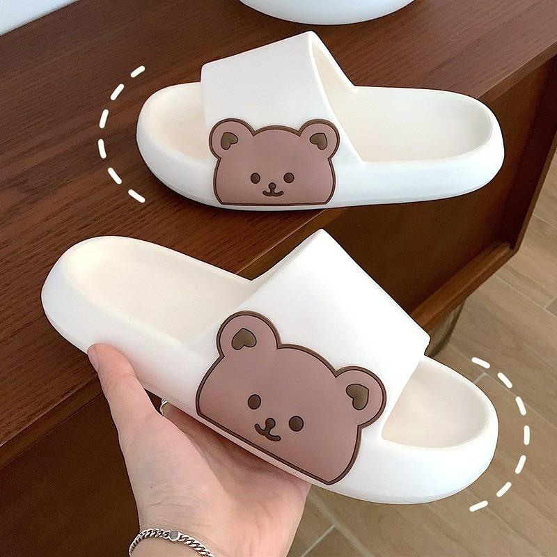 Kawaii Bear Pastel Slippers – Limited Edition  |  Slippers