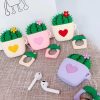 Kawaii Cactus Earphone Protective Case  |  Earphone Case