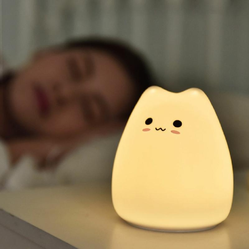 Kawaii Cat Silicone Lamp – Limited Edition  |  Kawaii Lamps