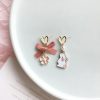 Kawaii Rabbit Cherry Blossom Earrings – Limited Edition  |  Earrings