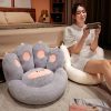 Kawaii Therapy Jumbo Cat Paw Fluffy Cushion  |  Seat Cushions