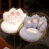 Kawaii Therapy Jumbo Cat Paw Fluffy Cushion  |  Seat Cushions