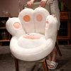 Kawaii Therapy Jumbo Cat Paw Fluffy Cushion  |  Seat Cushions