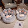 Kawaii Therapy Jumbo Cat Paw Fluffy Cushion  |  Seat Cushions