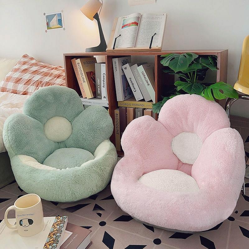 Kawaii Therapy Soft Pastel Flower Seat Cushion  |  Seat Cushions