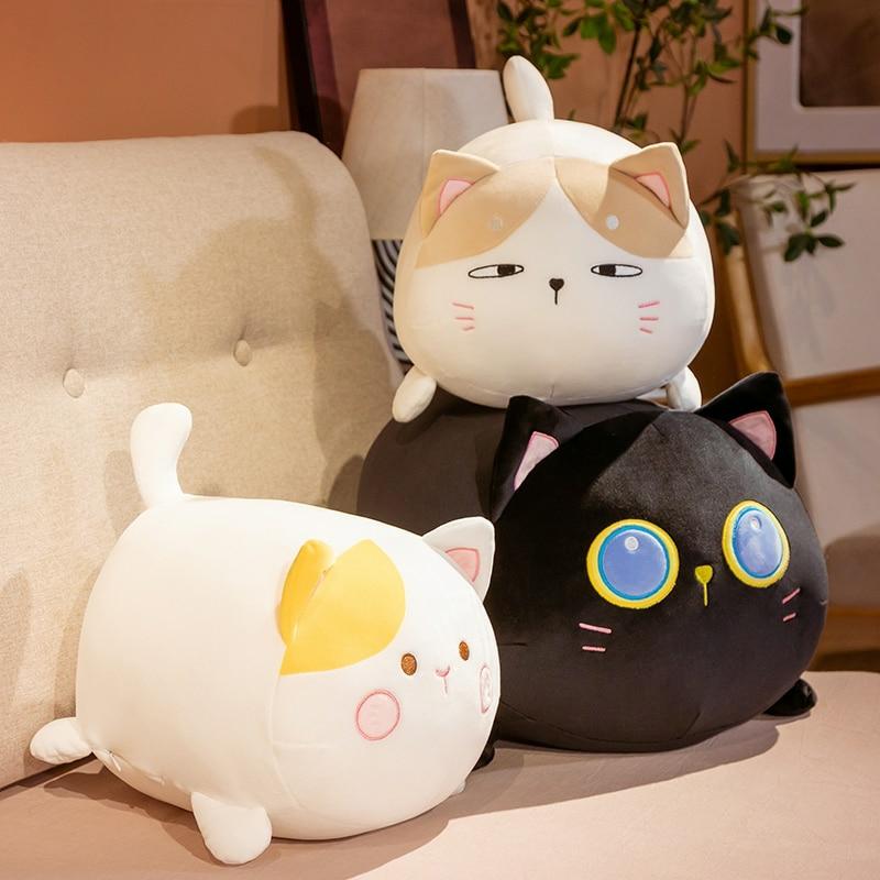 Kawaii Therapy Chubby Cat Plush Xl (60Cm)  |  Cat