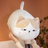 Kawaii Therapy Chubby Cat Plush Xl (60Cm)  |  Cat